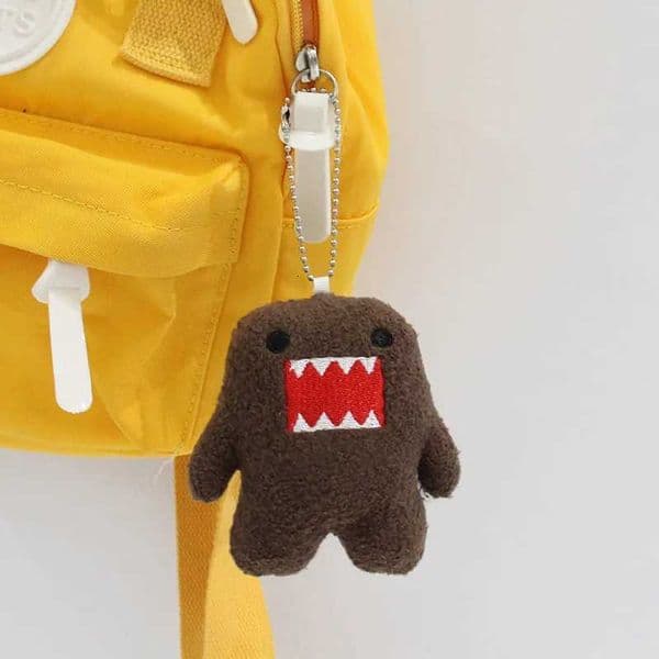 Domo Kun Plush Keychain Domokun Cartoon Stuffed Doll Mini Plush Toy Bag Pendant Cute Keychain Charm Backpack Accessory Gift K251111