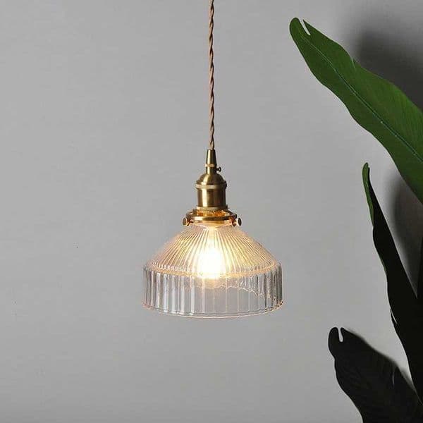 Japanese Pastoral Color Small Chandelier Personality Modern Simple Glass Led Ceiling Chandelier Lighting for Kitchen Bedroom X251112