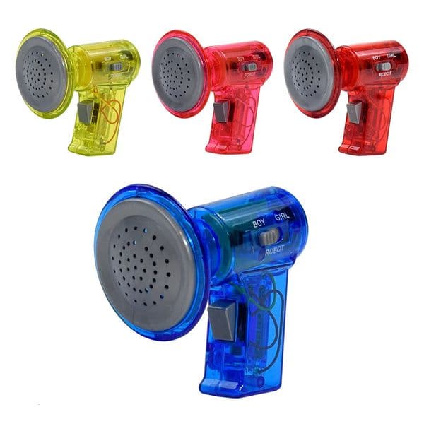 Kids Voices Change Toys Fun Toys 3 Sound Effects Handheld Sers Megaphones Prank Toys For Kids251112BJ