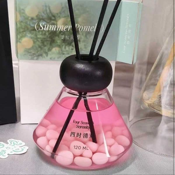 120ml Luxury Fireless Aromatherapy Set Essential Oil with Reed Sticks Home Indoor Fragrance Bedroom/Living Room Decor Top Seller X251112