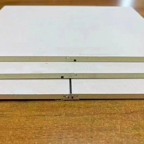Seamless splicing board with wood veneer, decorative panel, carbon crystal board, wall protection board, bamboo wood fiber decoration.