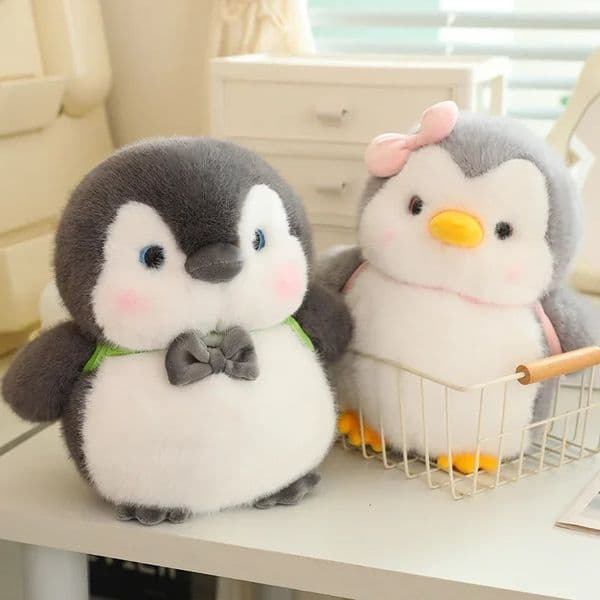 25/32cm Soft Fat Plush Toys Stuffed Cartoon Animal Couple Doll Lovely Kids Baby Girls Christmas Birthday Gift 251107BJ