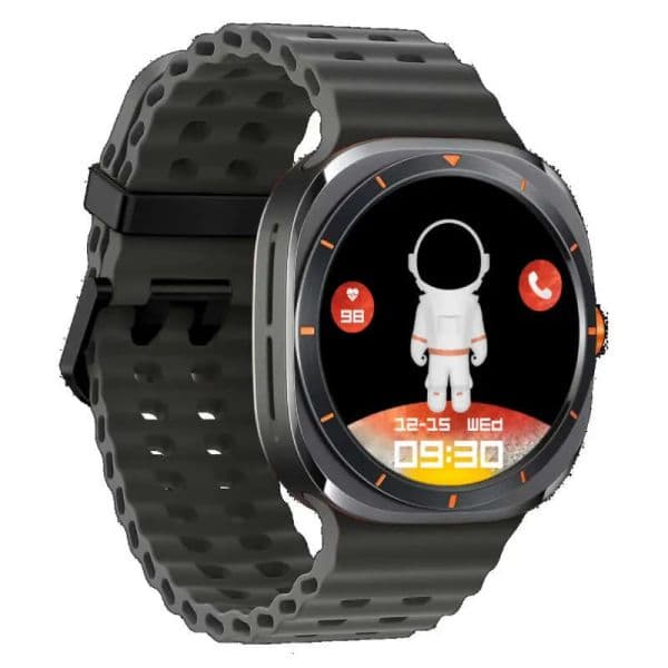 2025 NEWEST Ultra Smart Watch with 1.46-inch Round Screen, Gesture Control, Bluetooth Calling, Heart Rate Monitor, Compass, Activity Watch Sports Wristband Watches