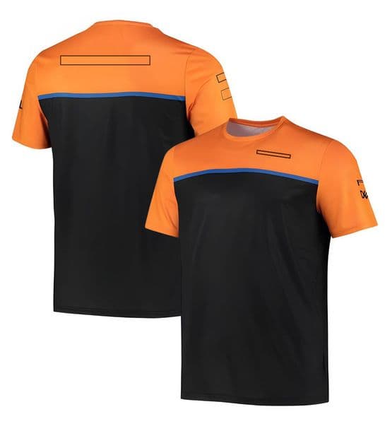 F1 Formula One Team Short Sleeve Top Car Fan Racing Suit Outdoor Casual Round Neck T-Shirt Car Logo Customized