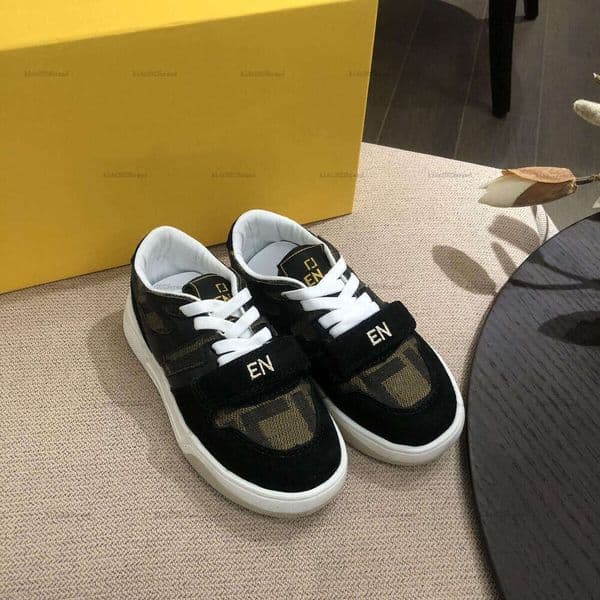 New Child Sneakers Multiple color options kids Canvas shoes Size 26-35 Box protection White shoelaces baby casual shoes A432X12N106-b
