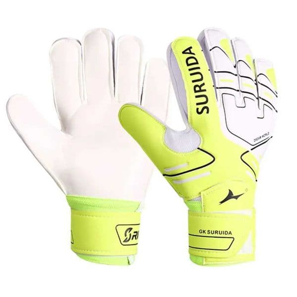 1 Pair Size 5-10 Goalkeeper Gloves Anti Slip Thickened Football Goalie Gloves Breathable Wear Resistant Game Goalkeeper GlovesW251112