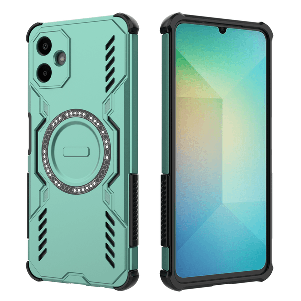 Magnetic Armor Phone Heat Dissipation case for Samsung Galaxy A27 A37 A57 A17 A07 S26 S25 Edge/S24 FE/A56/A16/A06/A36/A55 A35 5G Plus ultra