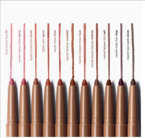 Luxury Liner 11 Colors Waterproof Lift Soft Neutral Pink Balance Caramel Perfume maquillaje Brown Cologne Contour Matte Lipstick Pen Long Lasting Retro Red Li