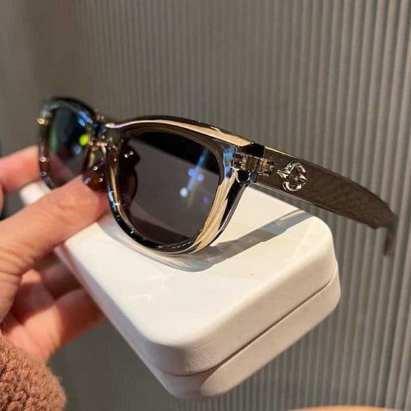 Retro Gradient Lens Cat Eye Sun Shades - Large Sunglasses For Women - Leopard Fashion For Vacation Beach Party Z250329