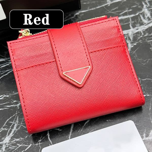 Wallets Designers Card Case Coin Purse High Quality Leather Zipper Poucht Short Wallet Luxurys Interior Compartment Leather Card Holder Wallet Designer Woman