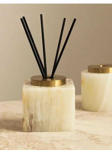 marble aromatherapy bottle room Hotel Bathroom stick decoration X251112