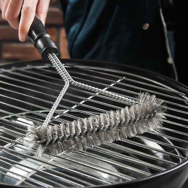 Barbecue barbecue cleaning brush stainless steel wire brush barbecue brush non stick cleaning brush kitchen barbecue accessories M250412