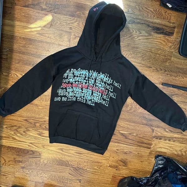 Harajuku Y2k Casual Black and red Hoodies Men Grunge Streetwear Sweatshirt Tops Goth Oversized Hoodie Gothic Goth Men Clothing 251112