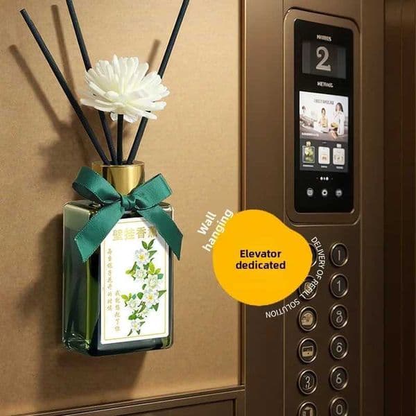 Wall Mounted Auto Air Freshener - Hotel Grade Scented Diffuser for Home Toilet Elevator Long Lasting Odor Eliminator X251112