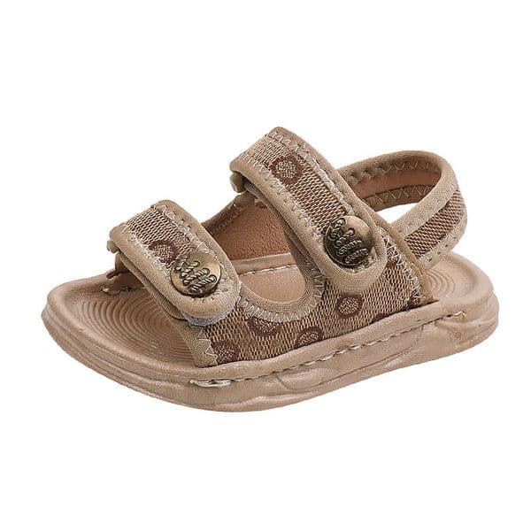 designer shoes new Boys' sandals with soft soles beach shoes with waterproof stitching baby casual shoes Baby shoes