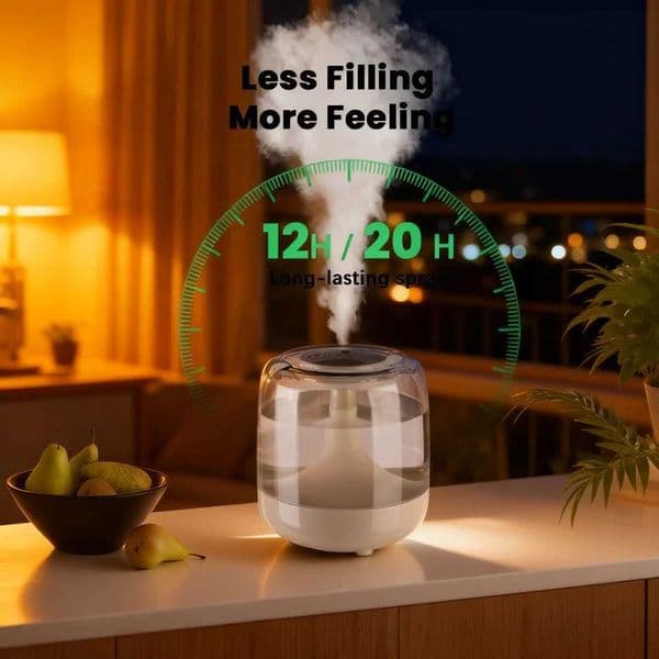 Silent small rainbow light fog humidifier office bedroom aromatherapy night light small humidifierM251113