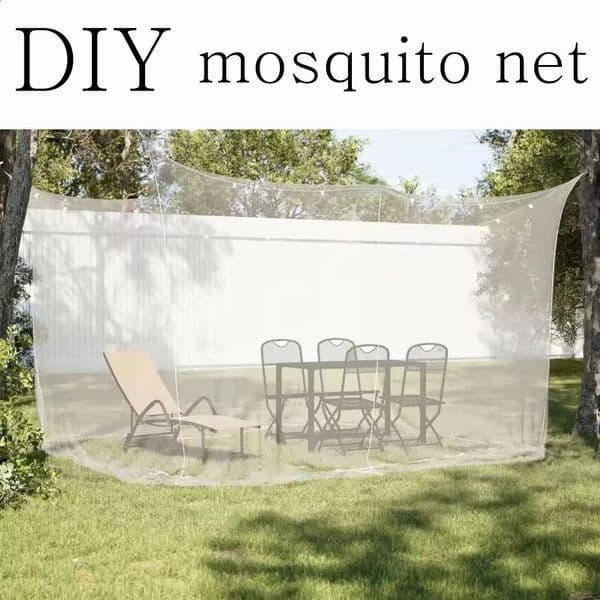Diy Mosquito Net Camp Outdoor Huntting Fishing Garden Dormitory Tent Camping Cut Yourslf Own Size 2m* 3*4 3*6 5*10 Netting 250409