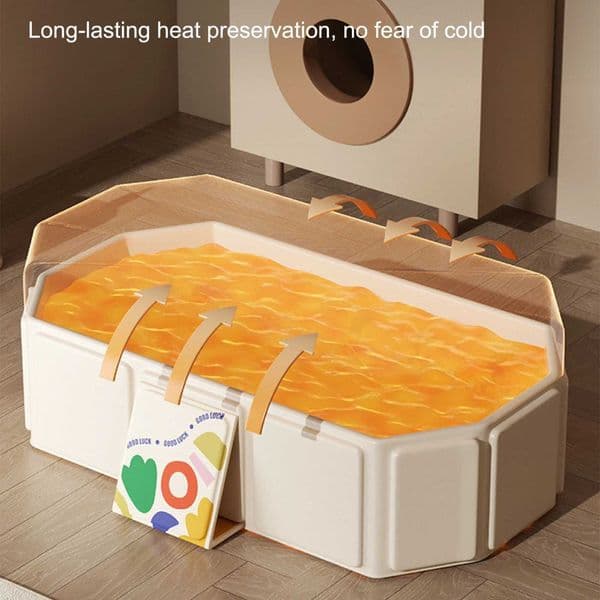 Baby Shower Basin Baby Bathtub Foldable Steam Bath Tub SPA Hot Tub Large Size Newborns Child Folding Integrated BathtubW251113