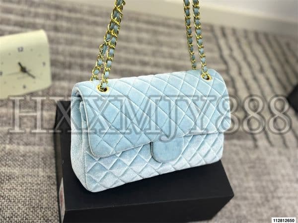 Designer Bags chains Women Shoulder Classic CC Flap Evening Wallet High quality Crossbody Purse pouch sequin Hobos bag Goldsilver hardware Luxury Handbag velour