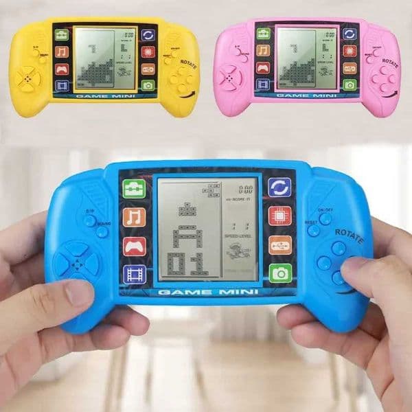 Portable Retro Handheld Game Console Classic Childhood Gift Big Screen Game Console BRICK GAME Handheld Game Players ElectronicW251113