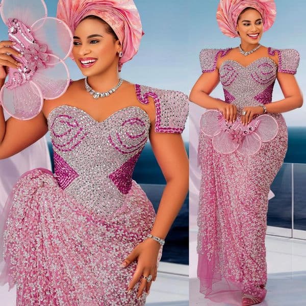 Aso Ebi Sheath Lilac Prom Dresses 2026 Crystals Cap Sleeves Sequined Evening Formal Party Second Birthday Engagement Gowns Plus Size Dress For Special Occasions