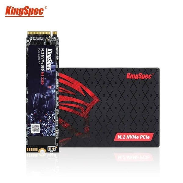 KingSpec SSD 128GB 256GB M2 Nmve 2280 PCIe Solid State Drive for Laptop Desktop