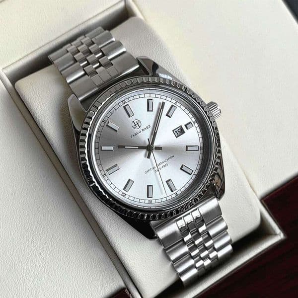 Fashion Men's High-end Waterproof Stainless Steel Business Quartz Watch Wholesale