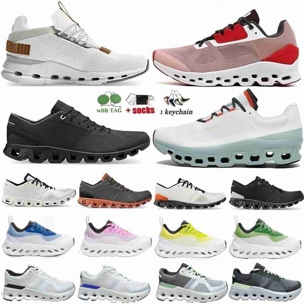 Ons Cloud Womens Mens Oc Men Trainer Men Women White Shoes Form Factory Direct Sales Breathable Pink White Pearl Shoe Iron Hay Black Outshoes Sport EUR36-45