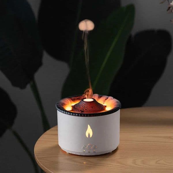 Jellyfish Flame Air Humidifier Moisturize Skin Electric Aroma Diffuser Home Appliance Portable Supplies for Friends Family GiftsM251113