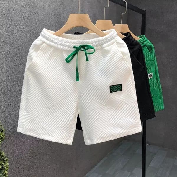 Fashion Shorts Men Comfortable Elastic Waist Clothing Breathable Short Trousers Sporty Loose Fit Running Five Inches Sweatpants 251112BJ
