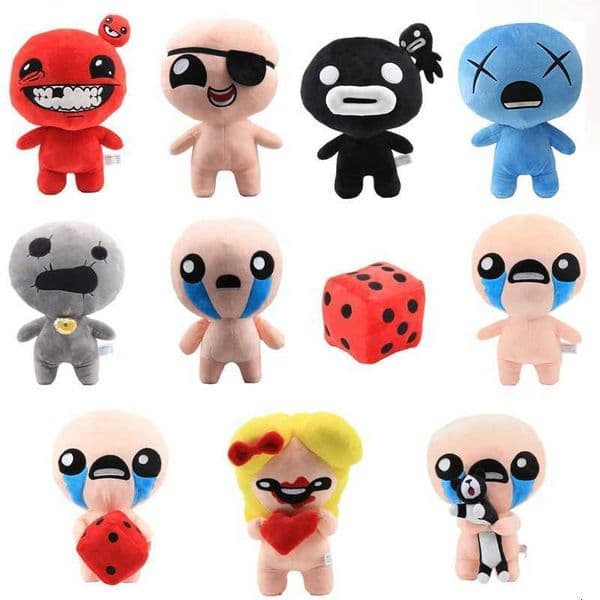 10-30cm The Binding of Isaac Plush Toy Doll Afterbirth Rebirth Game Cartoon ISAAC Plush Soft Stuffed Toys Children Kids Gifts W251113