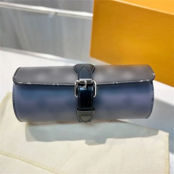 Genuine Leather Designer Watch Case with Vintage Style - Ideal for Men's Watches & Jewellery Storage
