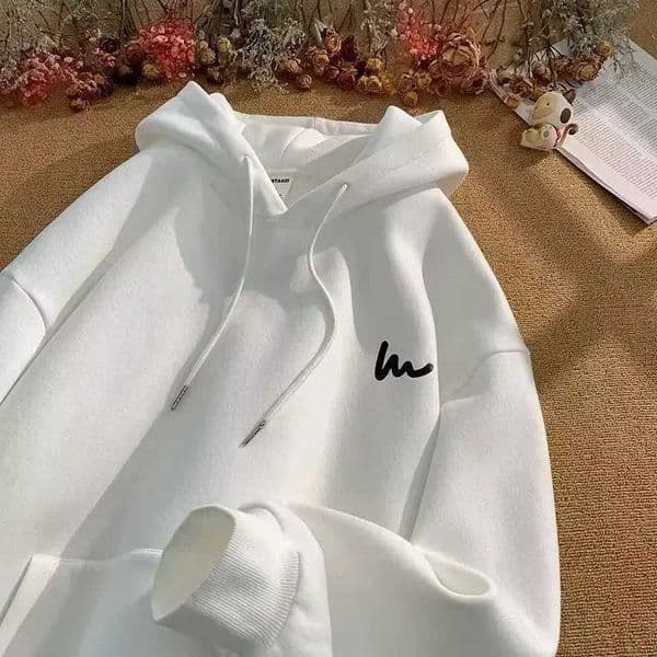 cotton hooded sweatshirt mens loose autumn and winter new fashion brand oversize Korean style lazy style top W251113