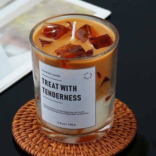 Scented Candles Coffee Flavored Candle Smokeless Soy Wax Candles He Decoration m H251114Z260530