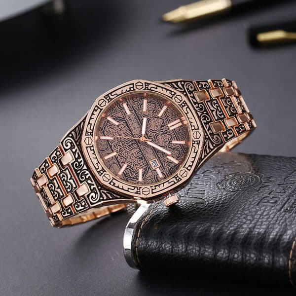 Men's Octagonal Classic Famous Watch Luminous Fashion Personality Trendy Business