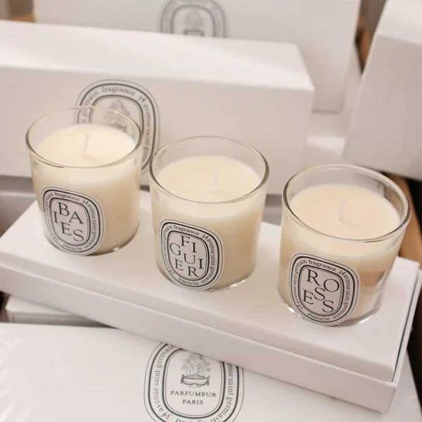 70g3/set Mini Scented Aratherapy Candle Gift Box Berries Roses figs Fragrance Air Diffuser He Decoration H251114Y260311