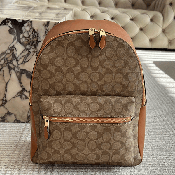 Luxury Designer Backpack - Large Capacity Hiking Bag with Letter Design for Students & Travelers Large Capacity Retro Versatile Backpack