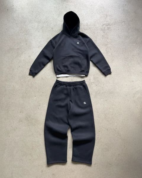 Y2k Men Set Fashion Street Harajuku Sportswear Retro Money Pattern n Trendy Hip Hop Casual Sports Pants Clothing 251114
