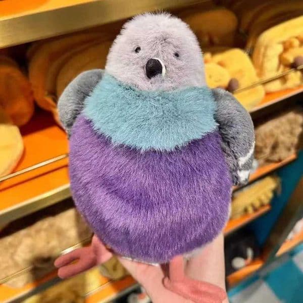 Game And Toy 23Cm Parrot Fat Pigeon Bird Plush Doll Pet Companion Toy stuff animal Ornaments Christmas Birthday Girl Gift Free Shipping