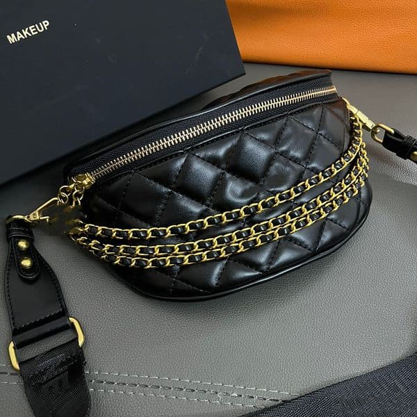 2026 Designer Lady Women Waist Bag Funny Pack Pattern C Cosmetic Brush Bucket Beauty Lipstick Organizer Phone Storage Case With Gift Box Free Shipping Shipping