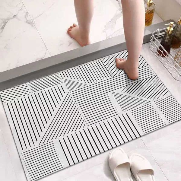 Diatom mud cushion absorbent mat kitchen mat bathroom floor mat quick-drying bathroom floor mat at the door C251114