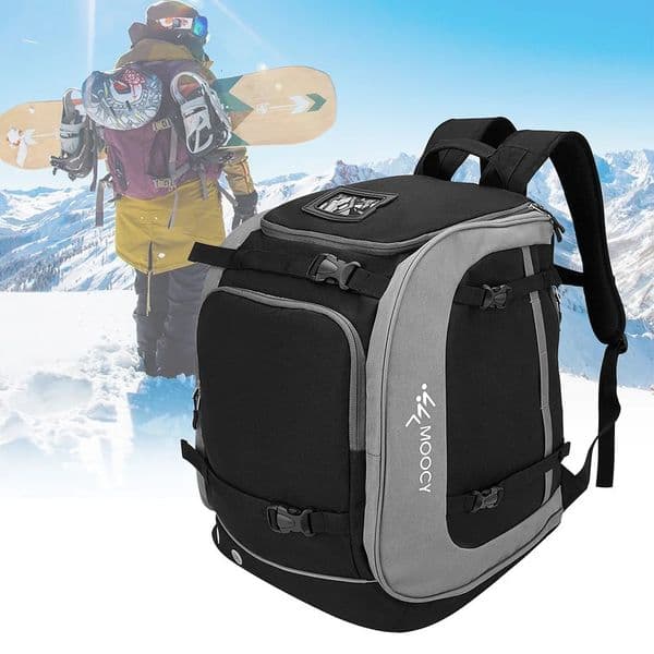65L Ski Boot Backpack Large Capacity Outdoor Sport Men Women Bag Rucksack Adjustable Waterproof for Hiking Climbing 251113
