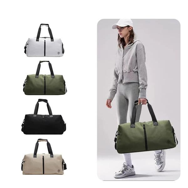 1pcs Gym Bag for Men WomenWater Resistant Sports Duffel with Shoe Compartment Wet Pocket Travel Weekender Fitne 251113