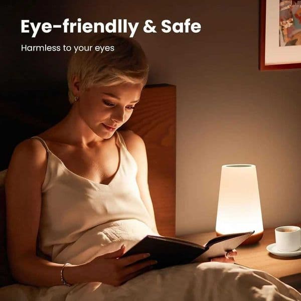 Creative 13-color wood grain night light camping night light bedroom bedside reading light usb chargingW251114