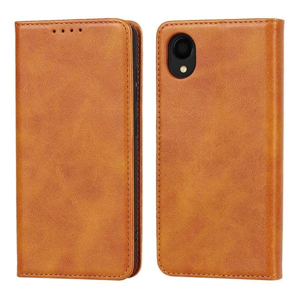 Flip Calf Grain Case for Galaxy A13.A17.A22.A23.A24.A25.A33.A34.A51.A52.A53