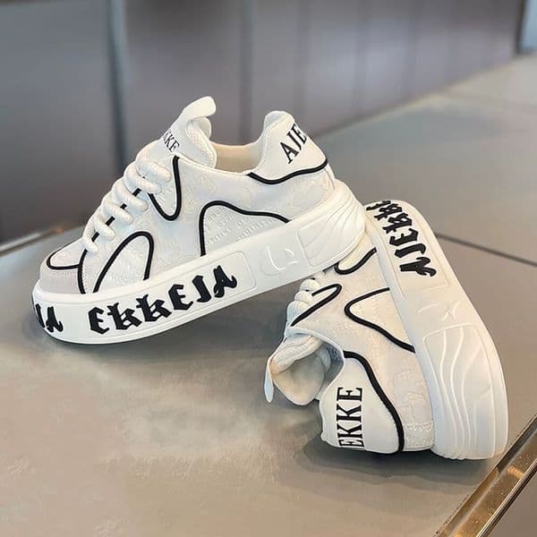 Free shipping designer casual men black yellow white comfortable breathable height increase wear-resisting outdoor sport shoe classics