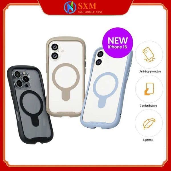 iPhone16 ProMax Small Waist Mobile Phone Case Magnetic Anti-Fall Advanced Protective Case SuitableM251114