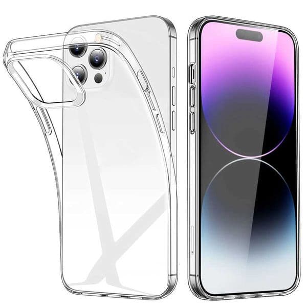 Phone Case For iPhone 15 11 12 13 14 Pro Max Soft TPU Silicone DYM For iPhone X XS Max XR 8 7 Plus Back Cover ClearM251114