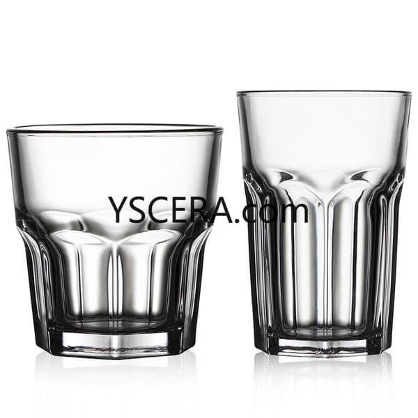 POUGINE/Wavecraft tempered glass creative glass spirits wine glass creative rock water glass beer glass