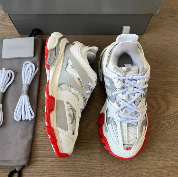 High Quality Track 3.0 Tess S.Gomma Maille Runner Sports Men's Technical Nylon Leather Mesh Men Women Comfort Casual Walking Discount Footwear EU36-46.Box